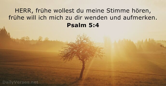 Psalmen 5:4