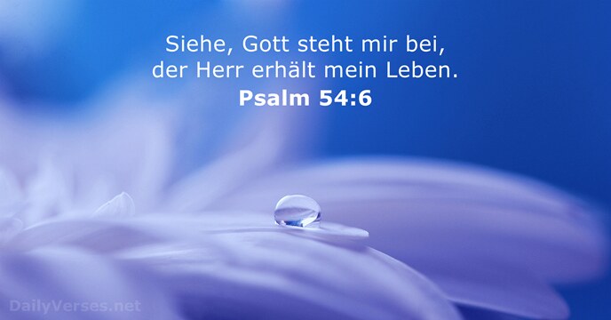 psalmen 54:6