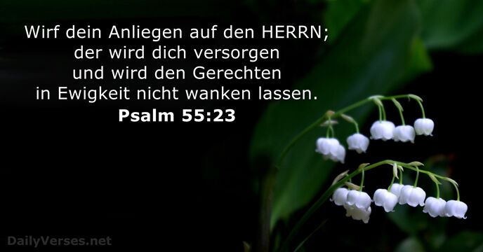 Psalmen 55:23