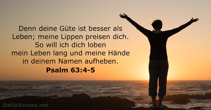 Psalmen 63:4-5