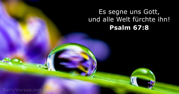psalmen 67:8