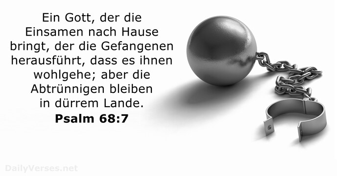 psalmen 68:7