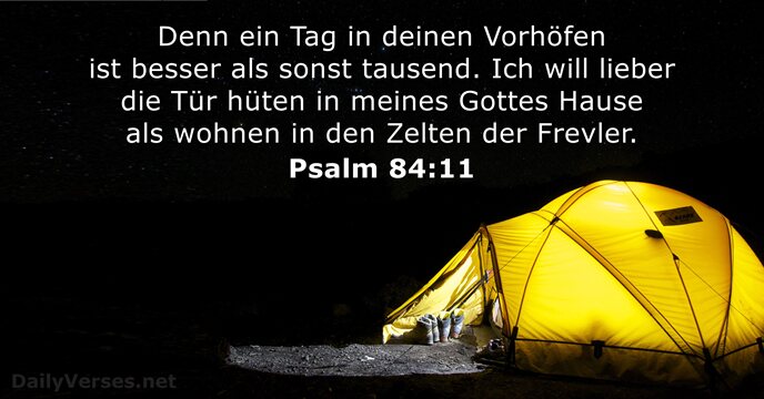 Psalmen 84:11