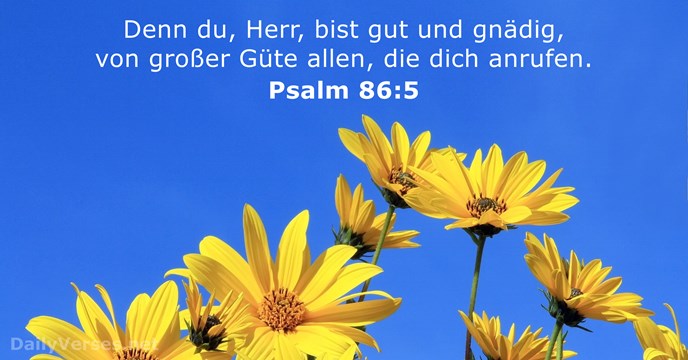 psalmen 86:5