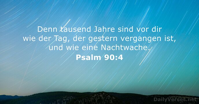 Psalmen 90:4