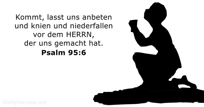 psalmen 95:6