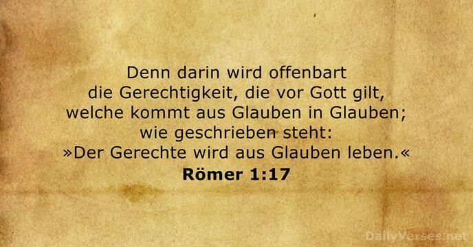 romer 1:17