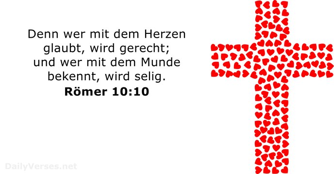 Römer 10:10