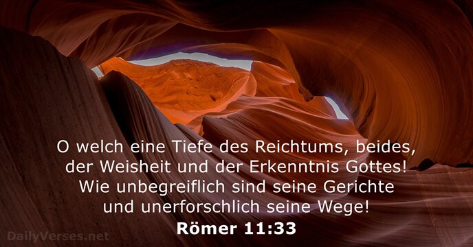 romer 11:33