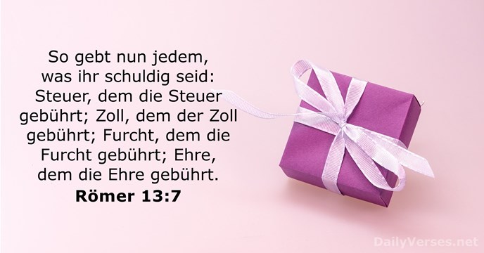 romer 13:7