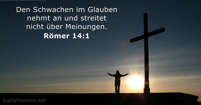 romer 14:1
