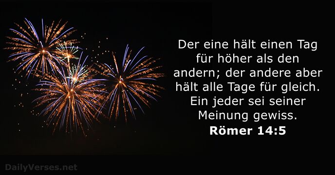 romer 14:5