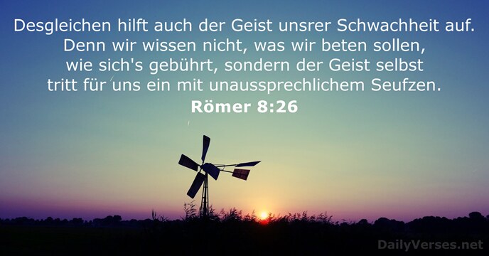 romer 8:26