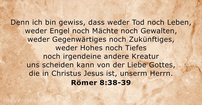 romer 8:38-39