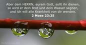 2-mose 23:25