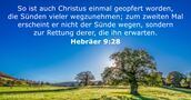 hebraer 9:28