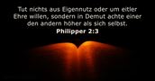 philipper 2:3