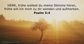 psalmen 5:4