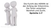 spruche 1:7