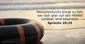 spruche 29:25