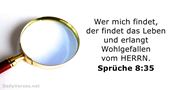 spruche 8:35