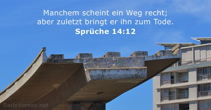 spruche 14:12