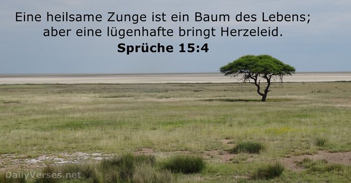 Sprüche 15:4