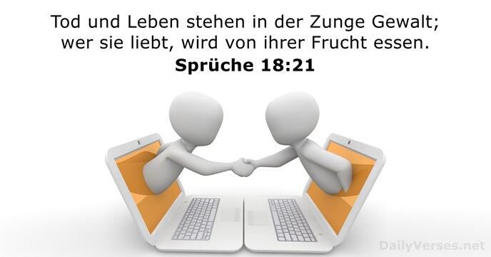 spruche 18:21