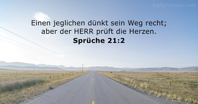spruche 21:2