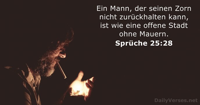 spruche 25:28