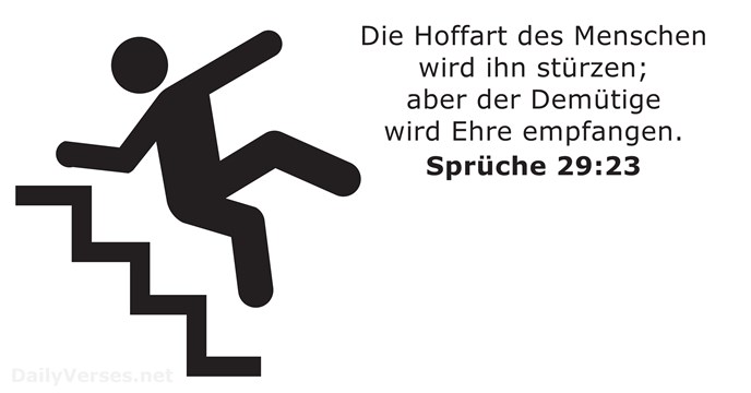 Sprüche 29:23