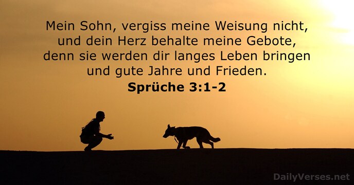 spruche 3:1-2