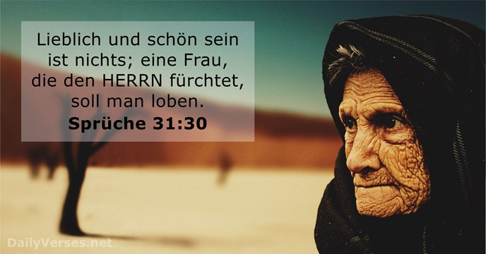 spruche 31:30