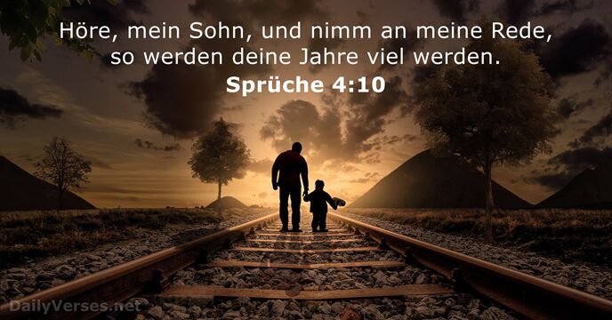 spruche 4:10