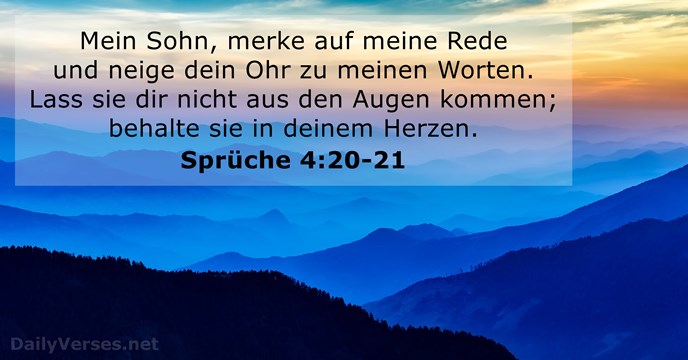 spruche 4:20-21