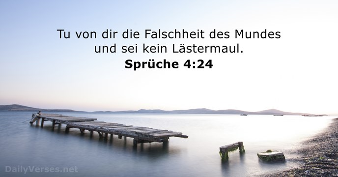 Sprüche 4:24