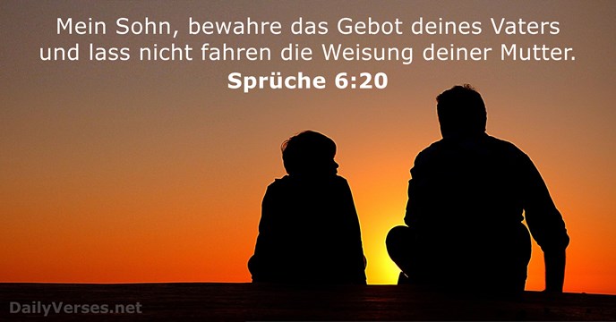 Sprüche 6:20