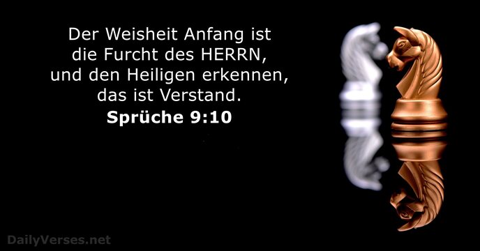 Sprüche 9:10