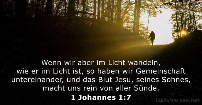 1 Johannes 1:7