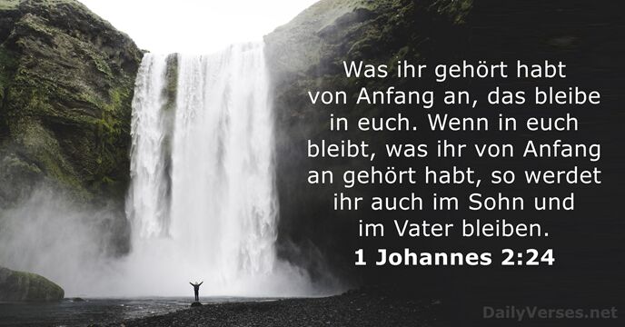 1 Johannes 2:24