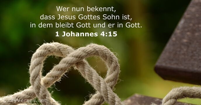 1 Johannes 4:15