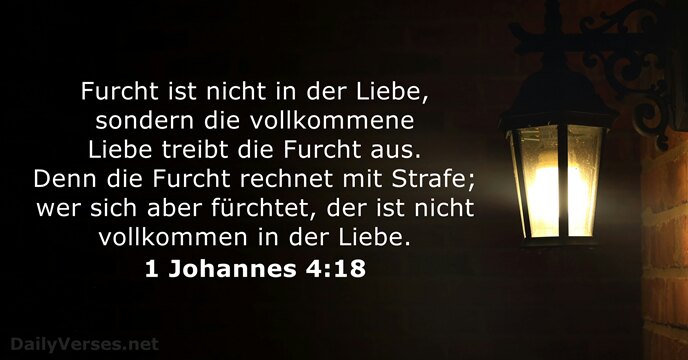 1 Johannes 4:18