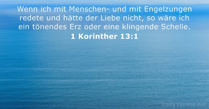 1 Korinther 13:1
