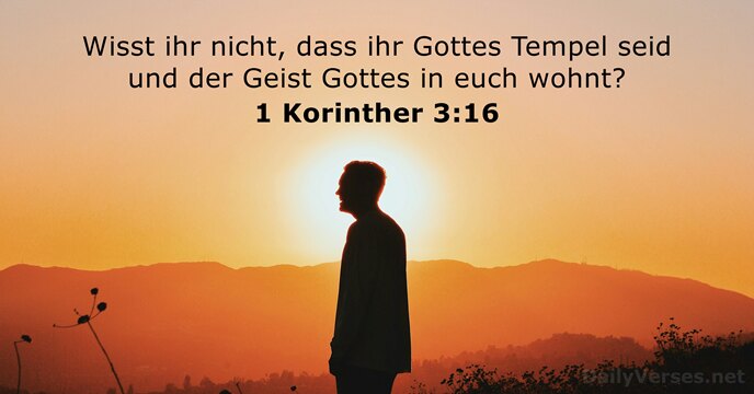 1 Korinther 3:16