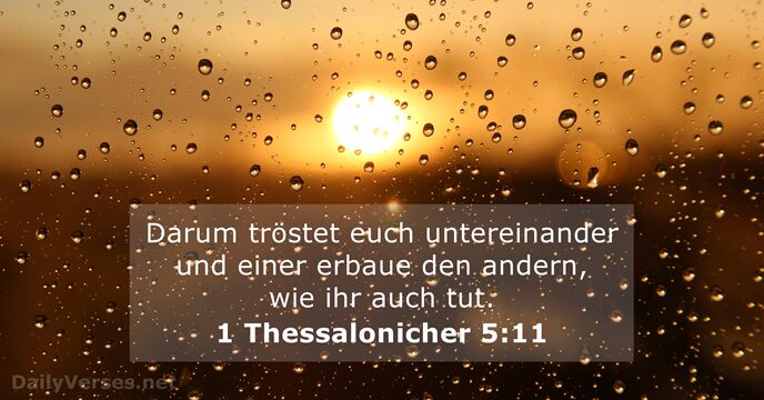 1 Thessalonicher 5:11