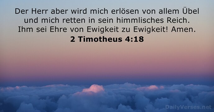 2 Timotheus 4:18