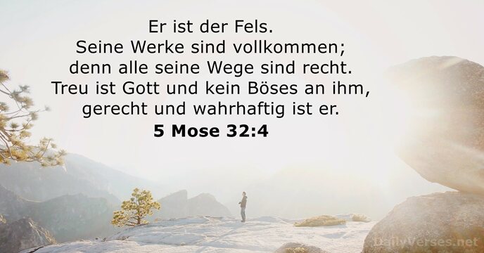 5 Mose 32:4