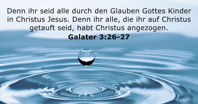 Galater 3:26-27