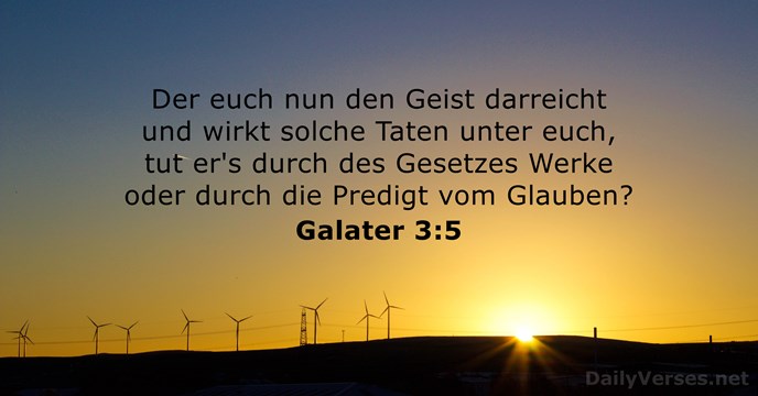 Galater 3:5