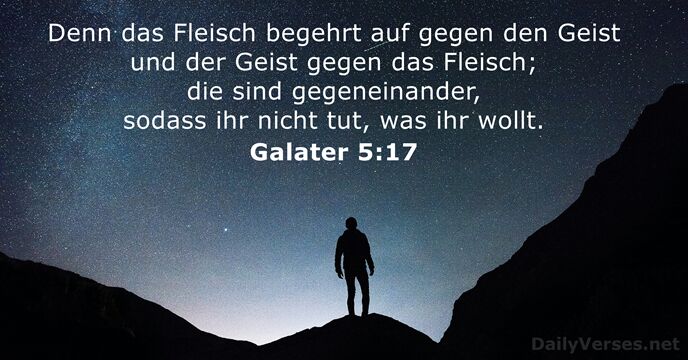 Galater 5:17